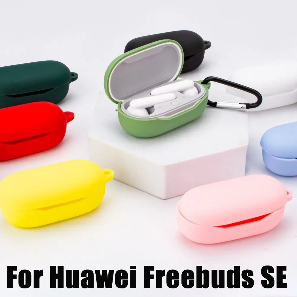 

Full Protection Silicone Protective Case Fully Covered Portable Silicone Earphone Case Headset Cover for Huawei Freebuds SE