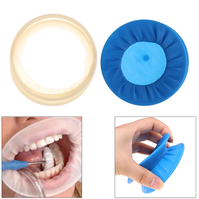 

1PCS O-Shape Disposable Dental Lip Dam Retractor Dental Rubber Sterile Dental Mouth Opener Teeth Gum Holder Oral Hygiene Care