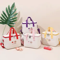 Borsa per il pranzo portatile scatola per alimenti scatola per alimenti resistente impermeabile per ufficio borsa per il pranzo borsa per il pranzo organizzatore per tracolla borsa per alimenti Lonchera Mommy Baby Bag