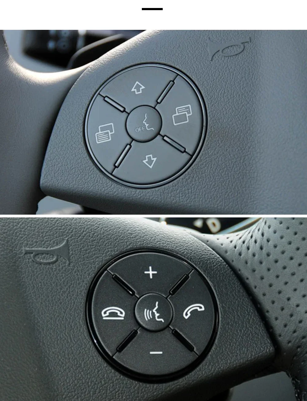 Multifunktions-Auto-Lenkradsc halter tasten Audio-Steuert aste für Mercedes Benz ml gl w164 r Klasse w251 – Detail 7