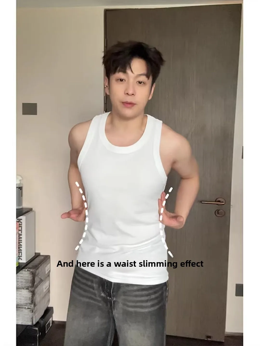 White American Thread Ice Silk Sweatless Tank Top Men Summer Slim Fit Muscle Training No Sleeve T-Shirt Fitness Gym Workout