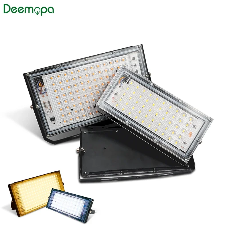 

High Brightness LED Floodlight 50W 100W AC 220V IP65 Waterproof Flood Light Spotlight For Garden Street Outdoor Lighting