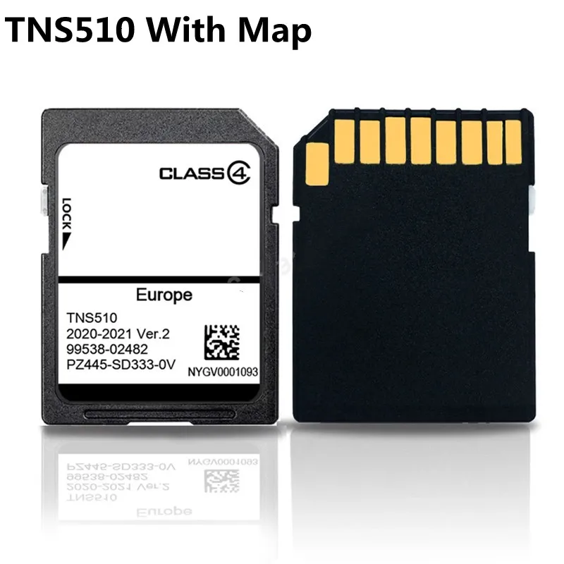 NAV 2020-2021 SD Card  CID GPS Cards Navigation SAT NAV 2020-2021 SD Card PZ445-SW333-0V V.2 For Toyota TNS510