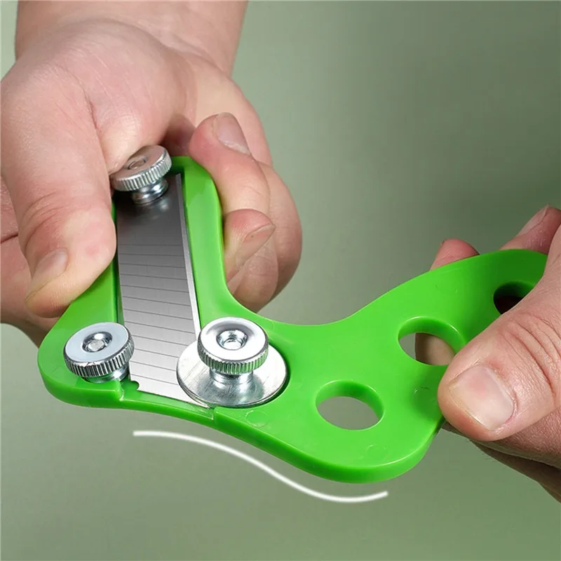 حافة المتقلب سكين جديد الطلاء مجلس التشذيب قطعة أثرية النجارة دليل حافة مكشطة بولي كلوريد الفينيل قطاع الجبس مجلس كشط الأدوات اليدوية