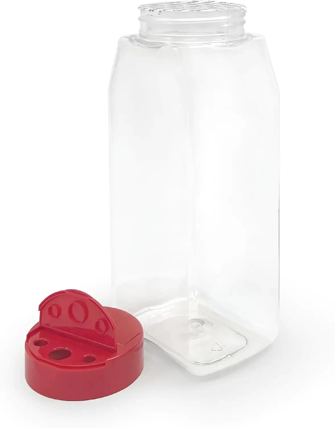 32 oz Plastic Spice Jars Bottles Containers are perfect for storing spices, herbs, and powders