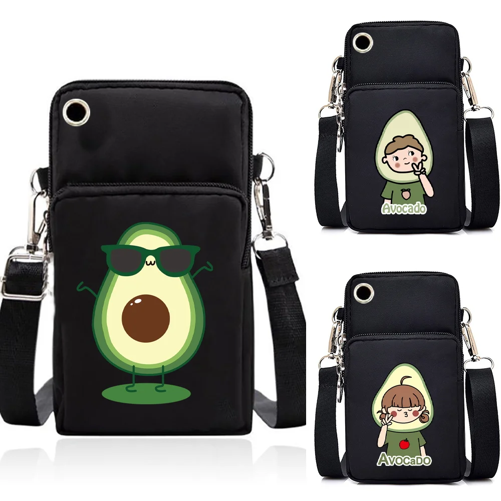 

Women Mobile Phone for Samsung Galaxy S22 S22 Plus S22 Waterproof Female Messenger Bag Purse Wild Mini Avocado Series Wrist Pack