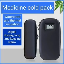 Diabetic People Portable Insulin Refrigerator Box Travel Outdoor Small Refrigerated Drug Insulation Bag Lilly Huma Lancing Pen^