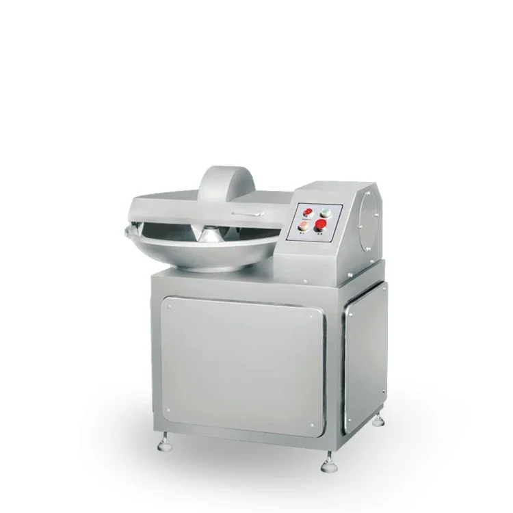 619Commercial Stainless Steel Vacuum Meat Chopper Mixer Bowl Table Top Cutter for Sausage Making Machine Industry Price