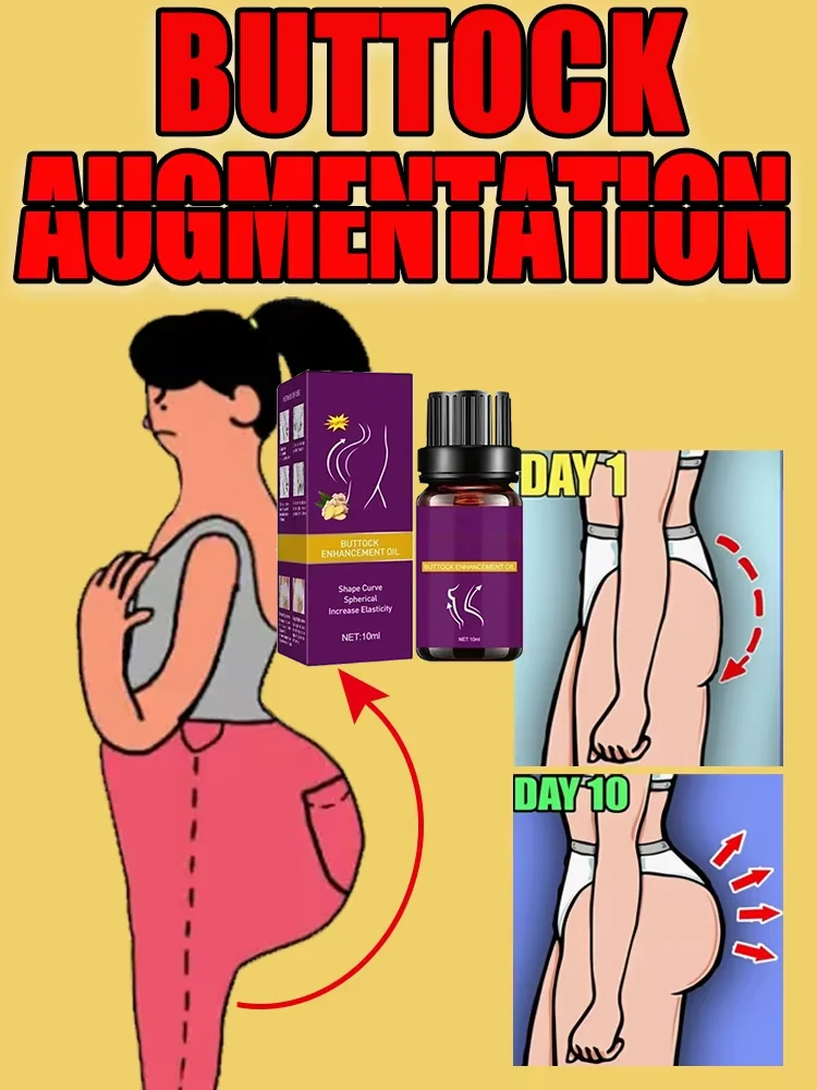 Sexy Hip Buttock Butt Enlargement Oil Cream Butt Lift 100% Effective Big Ass Essential Oil Firming Hip Shaping Massage Body Care