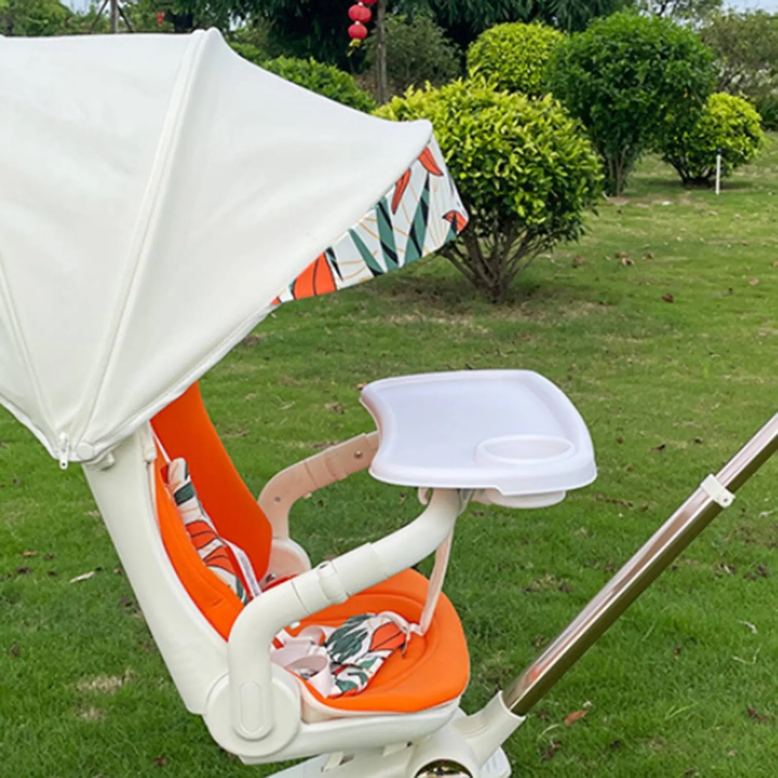 Baby Baby Carriage Dining Plate Long-Lasting ABS Material Universal Baby Carriage Tray Easy to Install for Infants, @trip