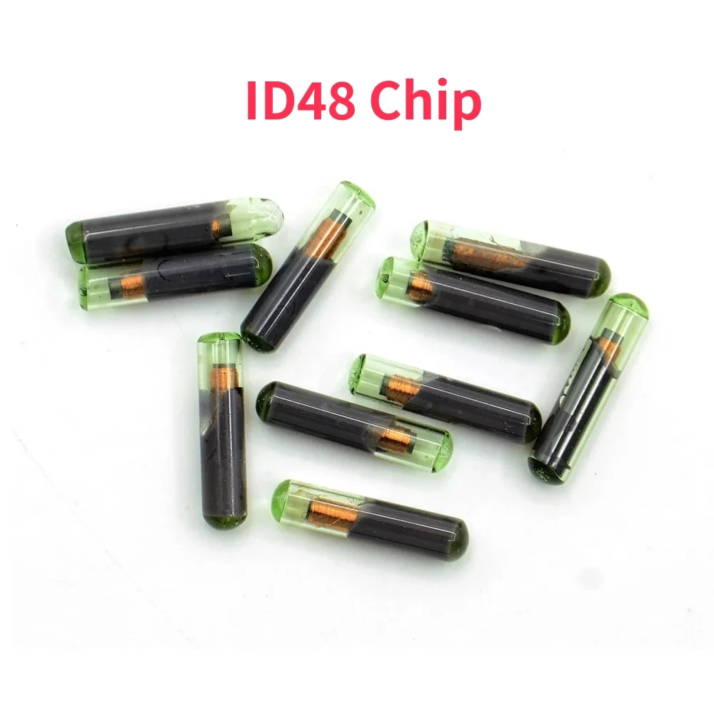 1PC ID48 Glass Transponder Chip car key transponder chip id 48 OEM ID48 Glass megamos crypto chip