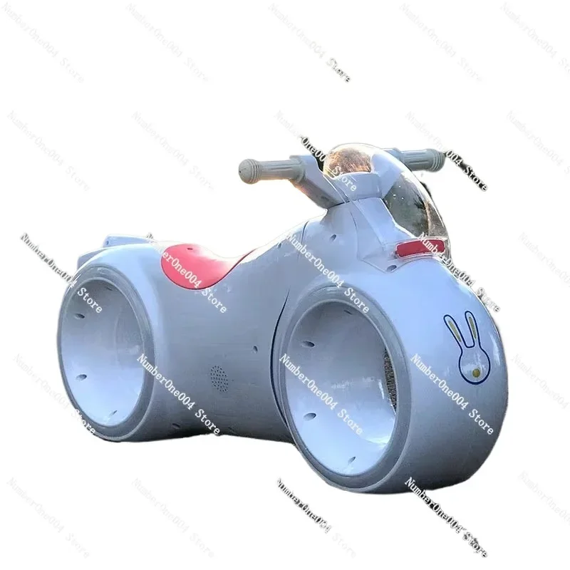 Children's electric balance scooter 2-8 years old baby children's sliding bicycle flashing car music car