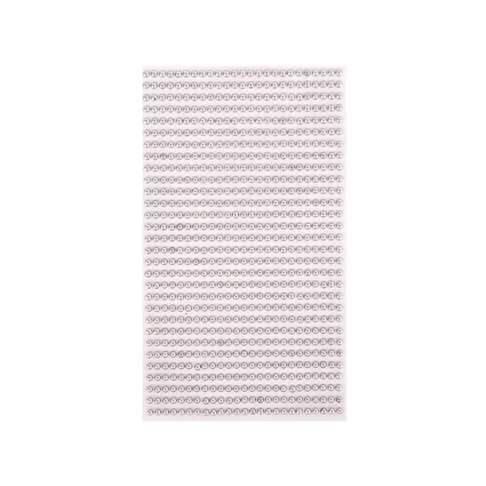 

Party 3/4/5/6mm Rhinestone Stickers Music Festival Flatback Pearls Jewelry Stickers DIY Gold Silver 3D Face Jewelry Kids Toy