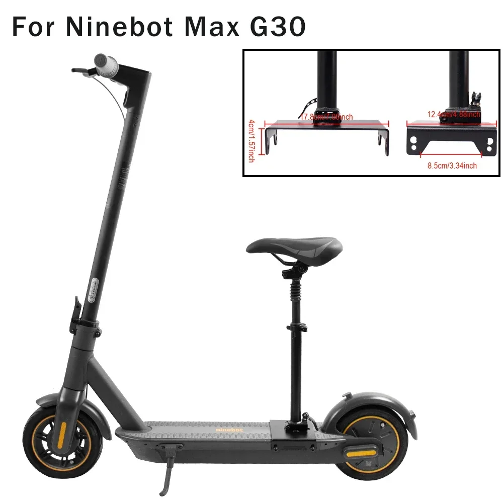 

New Scooter Seat Saddle Adjustable Height Modifited Part For Ninebot Electric Scooter Segway MAX G30 Comfortable Shockproof Seat