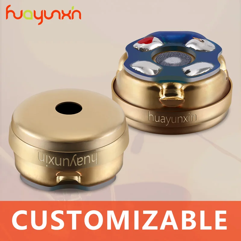 Huayunxin 2PCS 10MM 16Ohm grafenowe membrany douszne Dynamic Drive Bluetooth TWS douszne DIY Heavy Bass Sopran IEM Speaker Unit — zdjęcie produktu 2