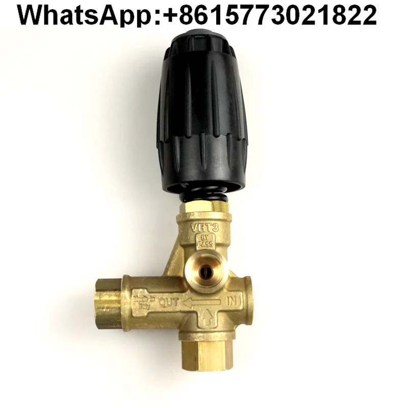 

VRT3 pressure regulator ar PA high pressure plunger water pump pressure regulator Tecomec