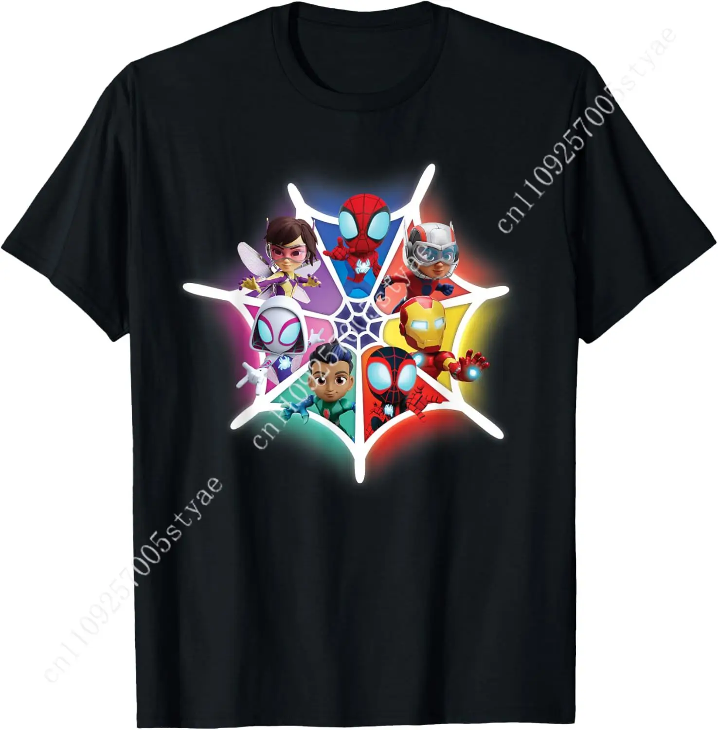 

Marvel Spidey and His Amazing Friends Avengers Team-Up T-Shirt Cosplay