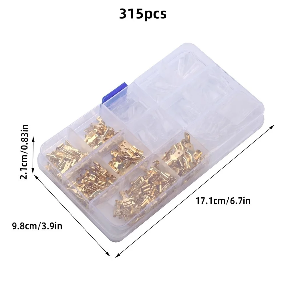 2,8/4,8/6,3 mm – komplette Serie von kaltgepressten Klemmenleisten, häufig verwendete Steckklemmenleisten, Crimpklemmen – Detail 5