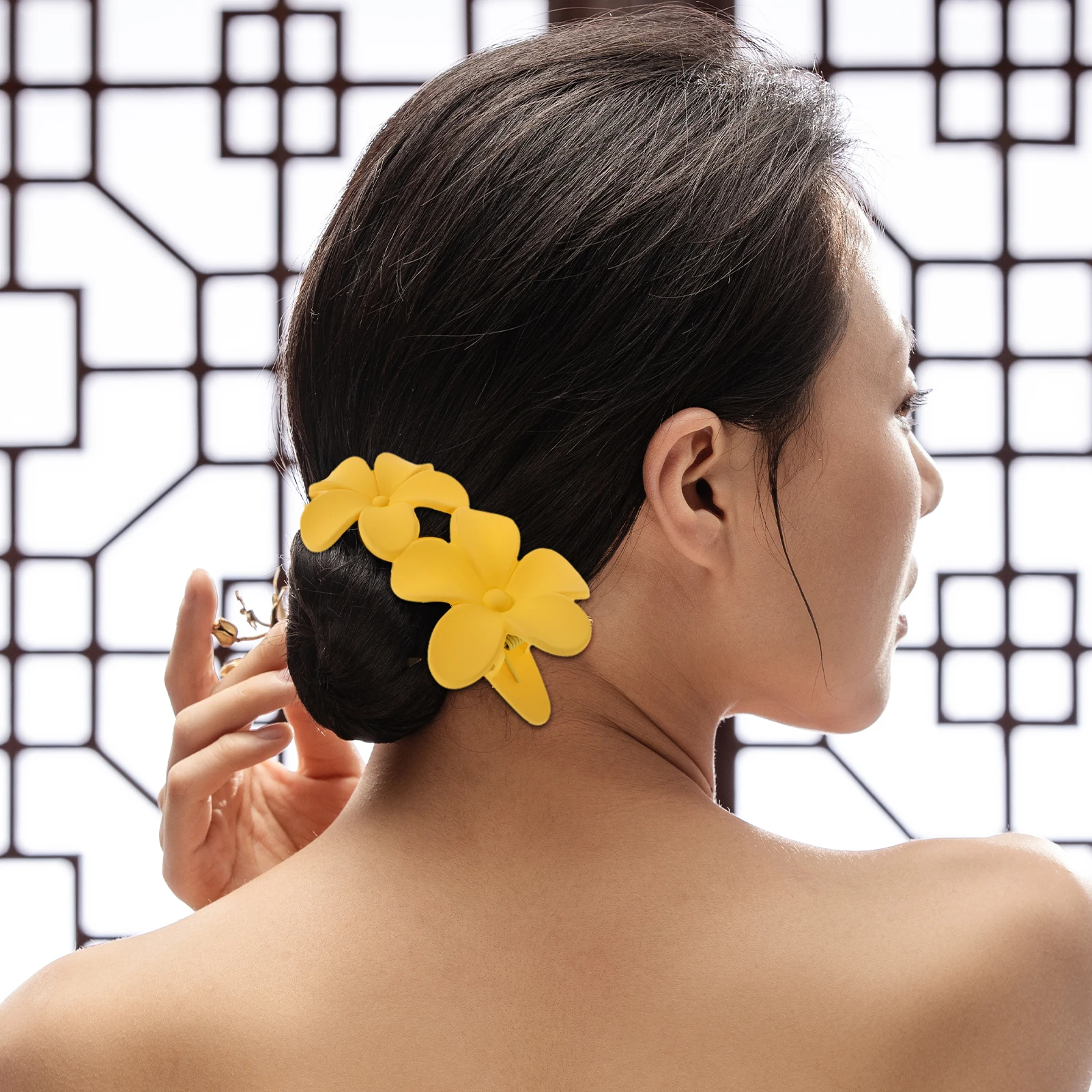 

Flower Clip Claw Floral Hair Accessories Cute Decorative Clips for Women The Flowers