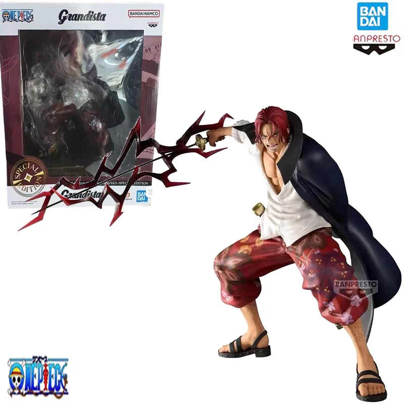 

Original in stock Grandista One Piece 1.5 Shanks Special Edition removable anime character model toy children's gift