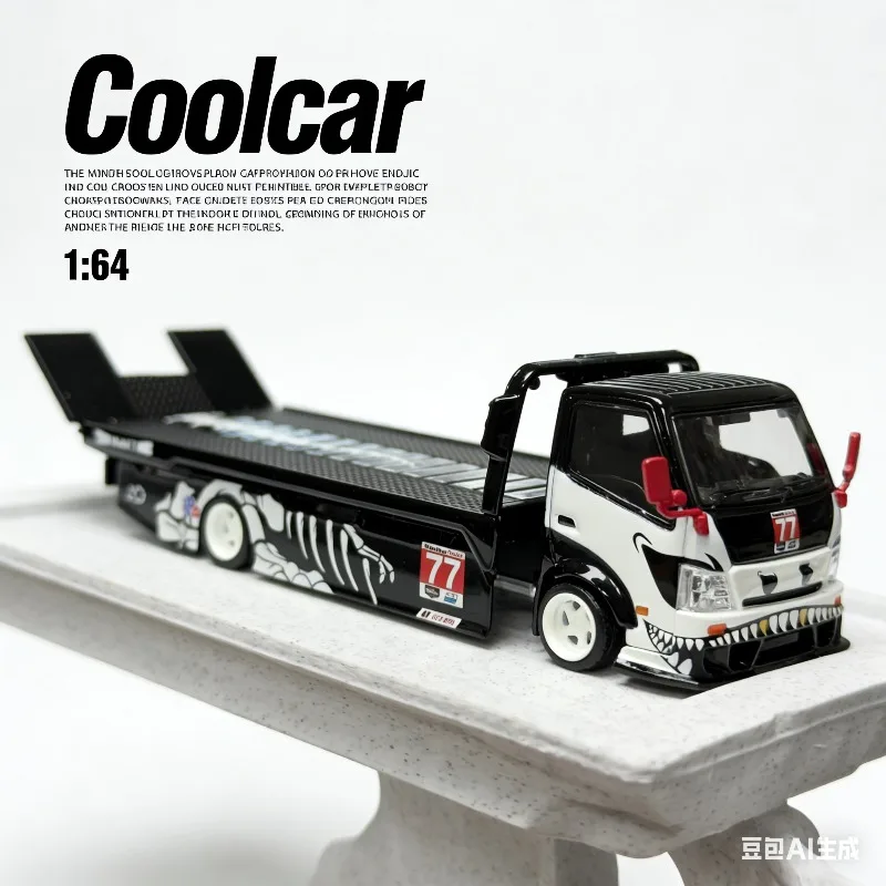 

Coolcar 1:64 Nissan H300 Flatbed Transporter Model - A Simulated Alloy Car Set, Ideal Gift for Boys, Adult Collection Piece.
