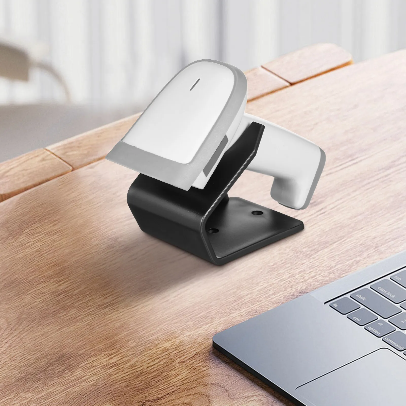 

1Set Barcode Scanner Holder Sturdy Portable Scanning Stand for Desk Retail Cashier Workstation Supermarket Mall Scanner Support