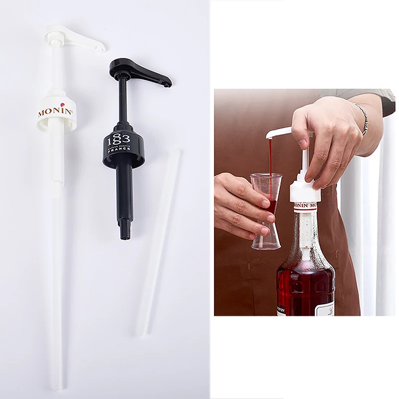 Coffee Dispenser Syrup Pump Black Liquid Dispenser For Syrup 10Ml Juice Bottle Dispenser Pump