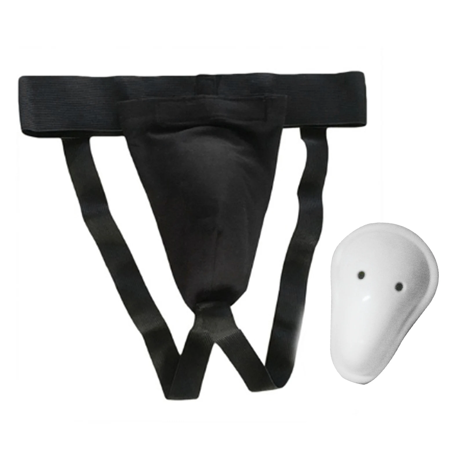 Training Crotch Kick Boxing Groin Guard Jockstrap Support Portable Removable Martial Arts Professional Protective Safety Cup