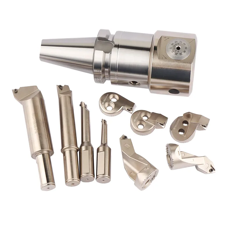 High Precision 0.005mm BT30 BT40 BT50 NT40 CAT40 SK40 MTA4 New Boring Tools BT40-NBH2084S Boring Head Boring Tool