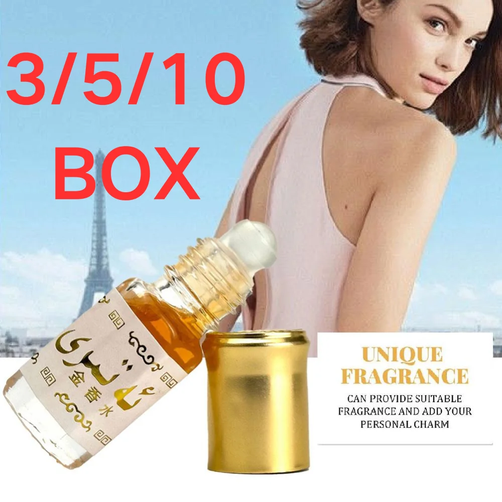

Middle Eastern Dubai Roller Ball Essential Oil 3/5/10 BOX Long-Lasting Fragrance Scented Body Deodorizing for Women