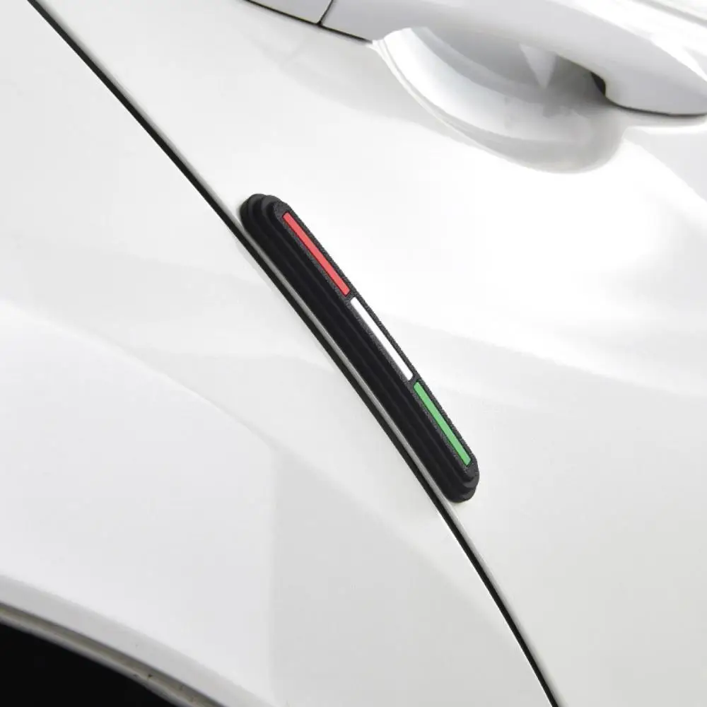 Tira Anticolisión de 3 Colores para Puerta de Coche, Adhesivo Protector Decorativo Resistente a Arañazos para Espejo Retrovisor, Protector de Apertura de Puerta de Vehículo