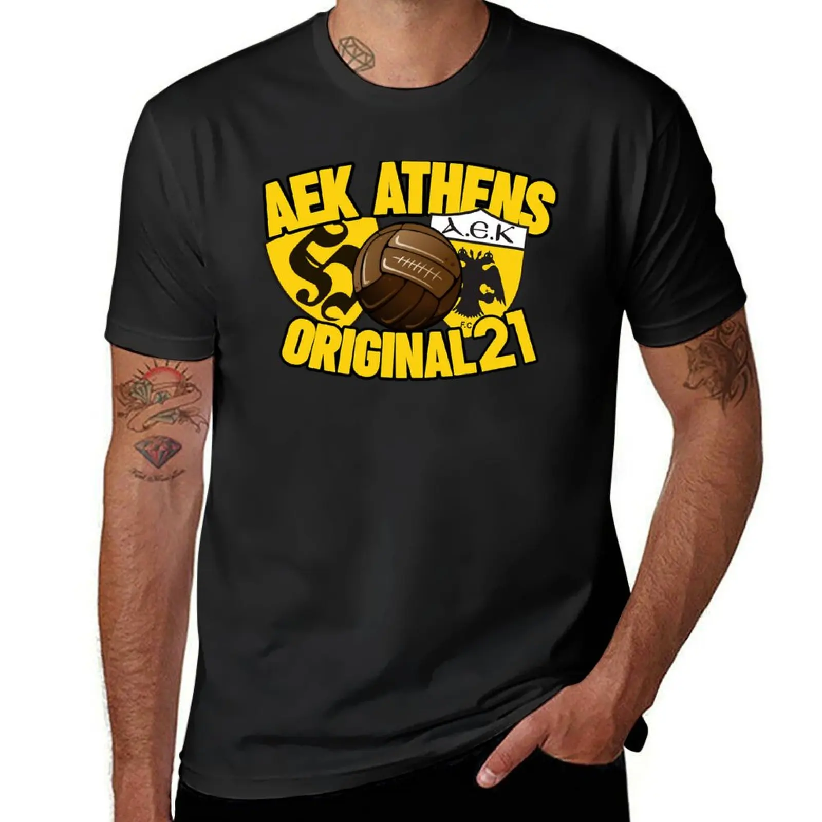 AEK ATHENS - ORIGINAL 21 (2) T-Shirt funnys sublime Blouse t shirt for men