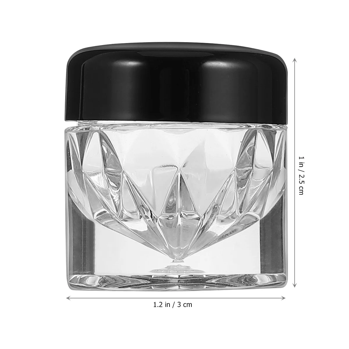 10Pcs Sub Packaging Bottles for Loose Powder Concealer Powder Storage Refillable Reusable Travel Lightweight Storage Bottles