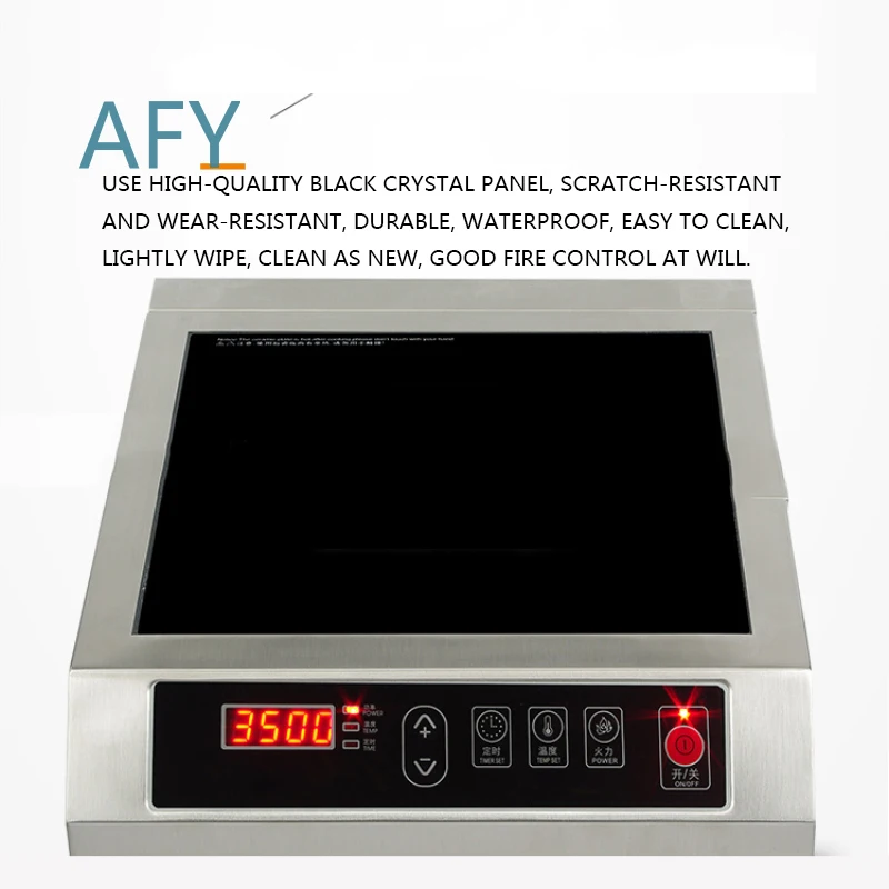 Button Knob Cooking Tool for Induction Cooker 220V 3500W Small Multi Function Desktop High Power Induction Cooktop for