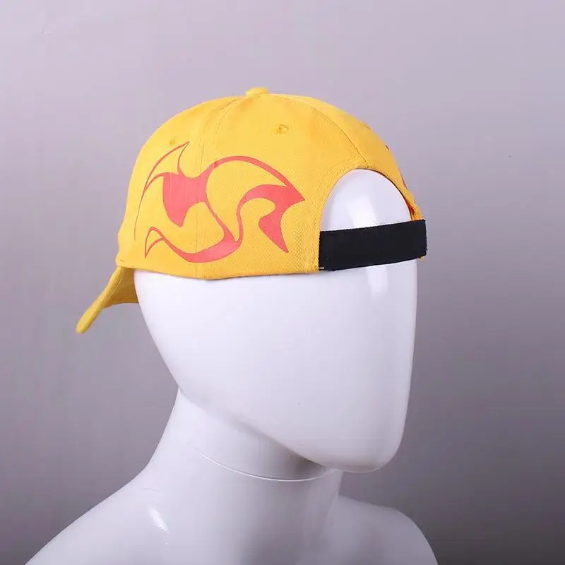 Game women Raze Cosplay Baseball Cap Comic Con yellow Raze coser hat for costumes