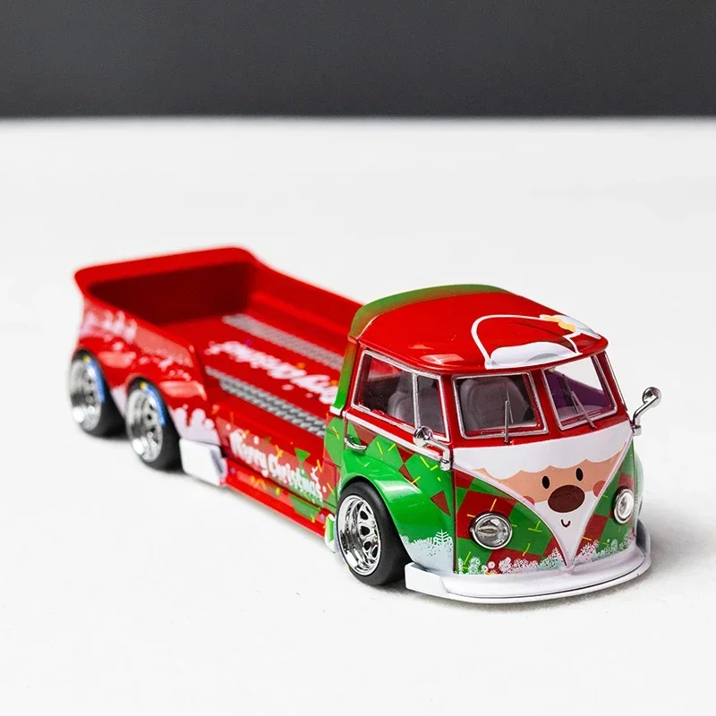 Liberty64 1/64 Nieuwe Volkswagen T1 Kever Pickup Legering Speelgoed Motorvoertuig Diecast Metaal Model Geschenken