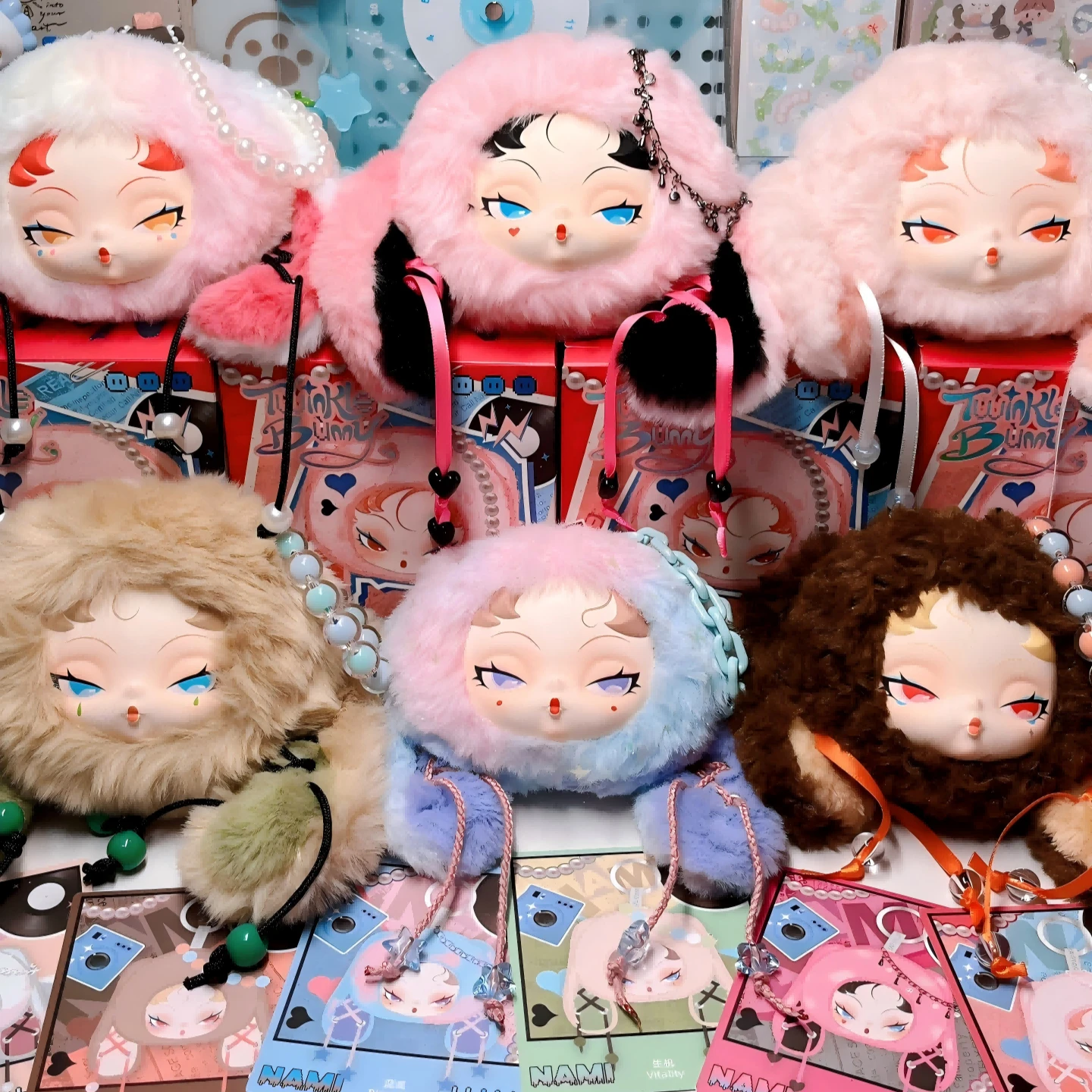 

Аутентичная сумка Nami Twinkle Rabbit, серия слепых коробок, мини-сумка, подвеска, брелок, загадочная коробка, мультяшная плюшевая кавайная игрушка, подарок-сюрприз