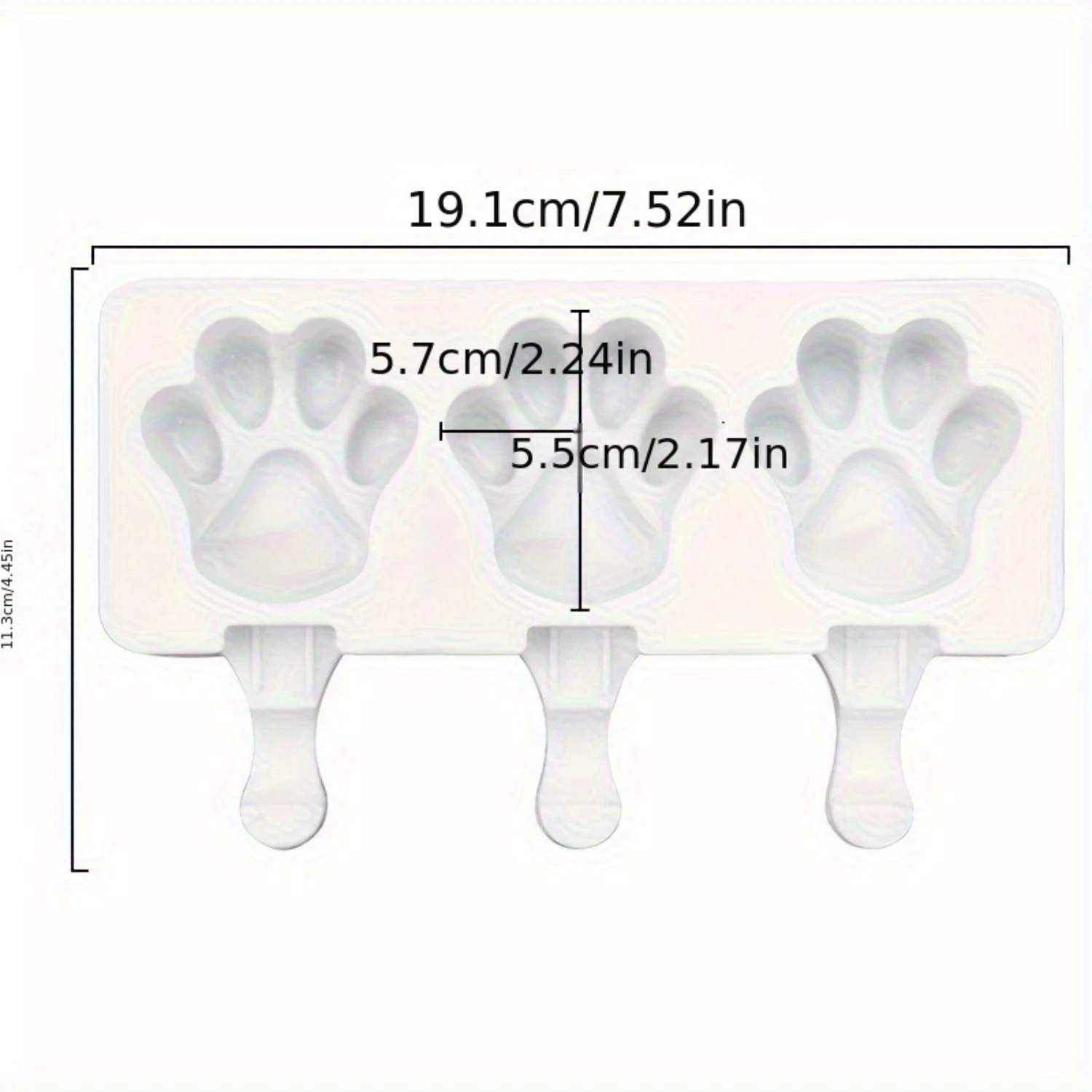 1pc, Popsicle Mold, Creative Popsicle Mold, Cat Claws Popsicle Mold, Ice Cream Mold,  Ice Cube Box, Household Popsicle Mold, Saf