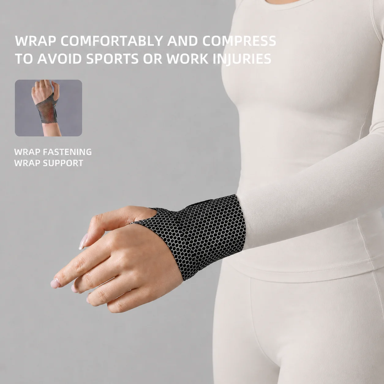Envoltório de pulso ajustável  - Wrist Wraps Fitness avaliação e preço