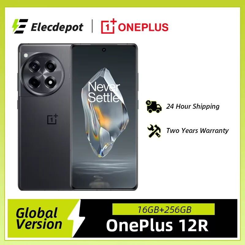 Global Version OnePlus 12R 12 R Snapdragon 8 Gen 2 120Hz ProXDR Display 100W SUPERVOOC 5500mAh Battery 50MP Camera 5G Smartphone