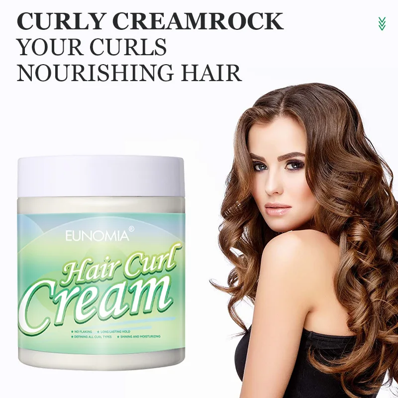 HAIR CURL CREAM hair care roll shaping Increase elasticity moisturizing  perm care for soft and smooth hair