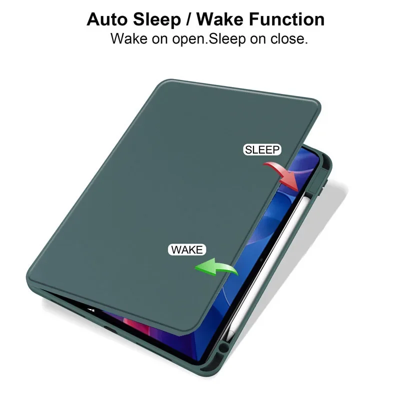 Acrylic Rotation Cover For Xiaomi Redmi Pad 2 Case 11 inch Stand With Pencil Holder Clear Back Funda for Redmi Pad 2 2025 Tablet