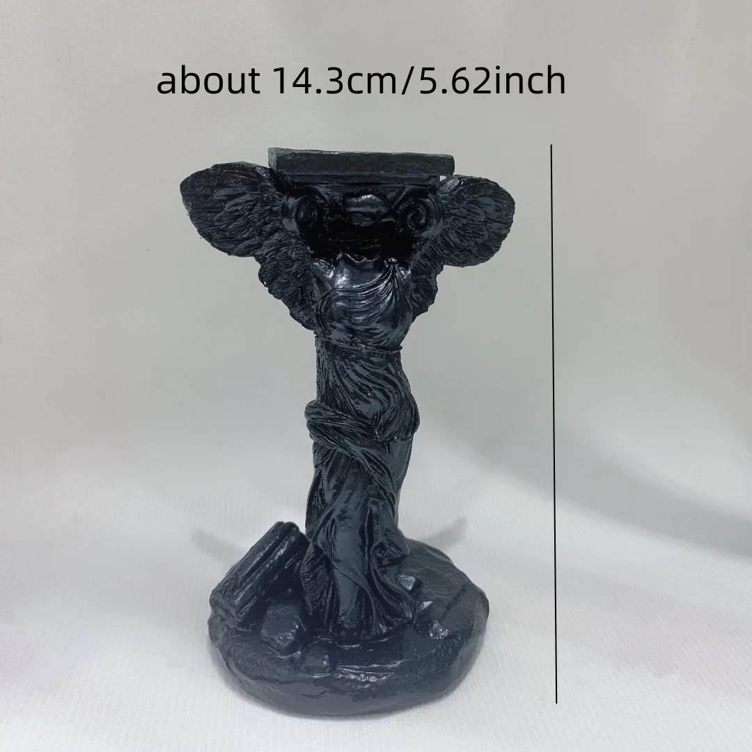 1pc Victory Goddess Crystal Ball base, resin base, ball tray, resin handicrafts, home decoration items