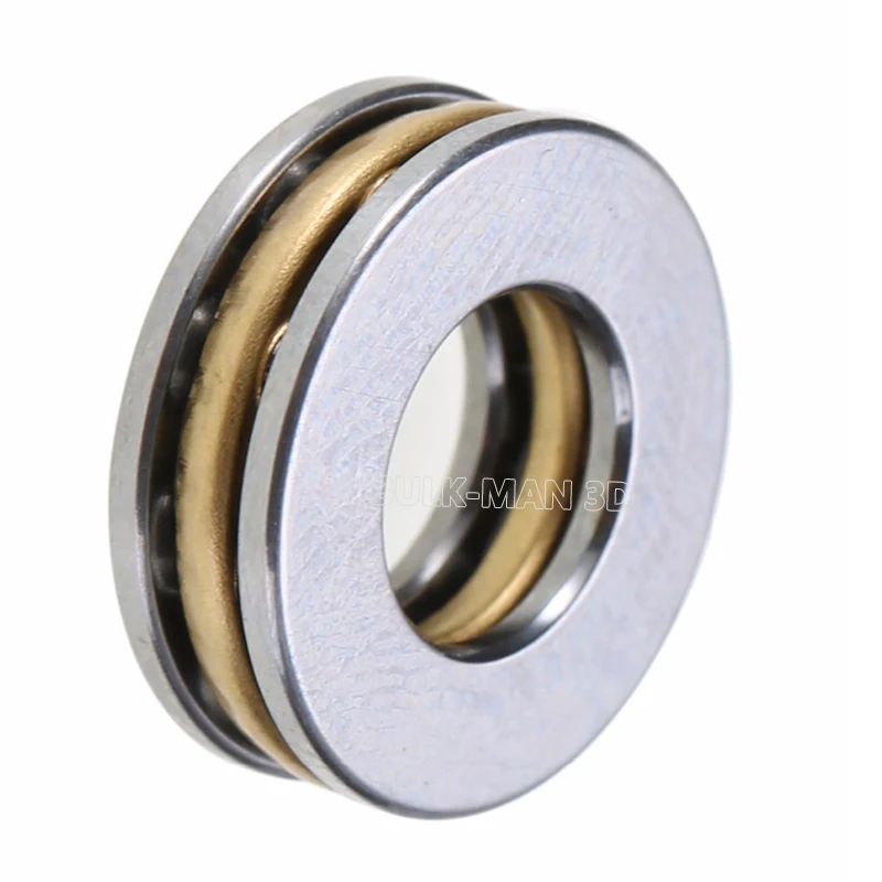 4pcs/Lot Mini 3-in-1 Axial Thrust Bearing F2.5-6M F3-8M F4-9M F4-10M F5-10M F5-11M F5-12M F8-16M F8-19M F8-22M F9-20M F10-18M