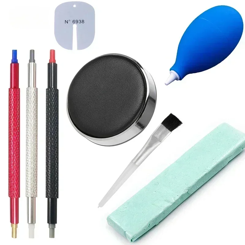 1/5/8 Stuks Horloge Stof Luchtblazer Pomp Rubber Schoonmaken Polshorloge Onderdelen Schoner Borstel Gereedschap Schoonmaak Pak Horloge Reparatie Tool Care Kit