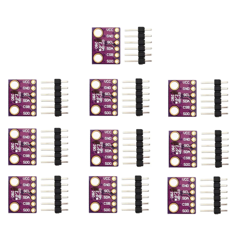 X12A-10PCS GY-68-BMP280 BMP280 3.3V Digital Barometric Pressure Sensor Module For Arduino