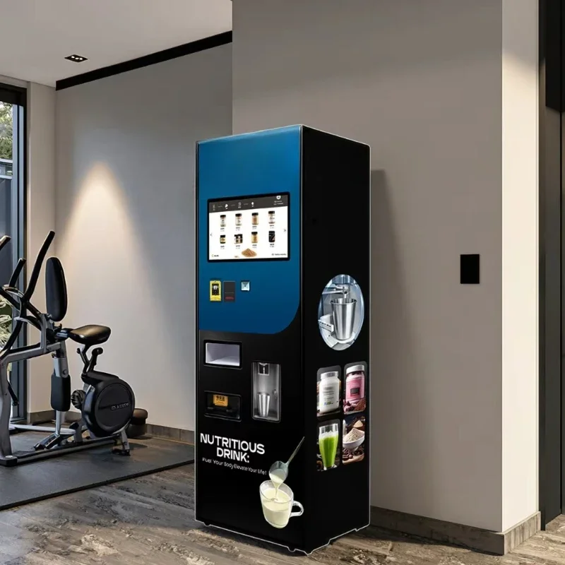 آلة بيع بروتوين اهتزاز البروتين في صالة الألعاب الرياضية عالية الجودة بسعر 24 ساعة #2