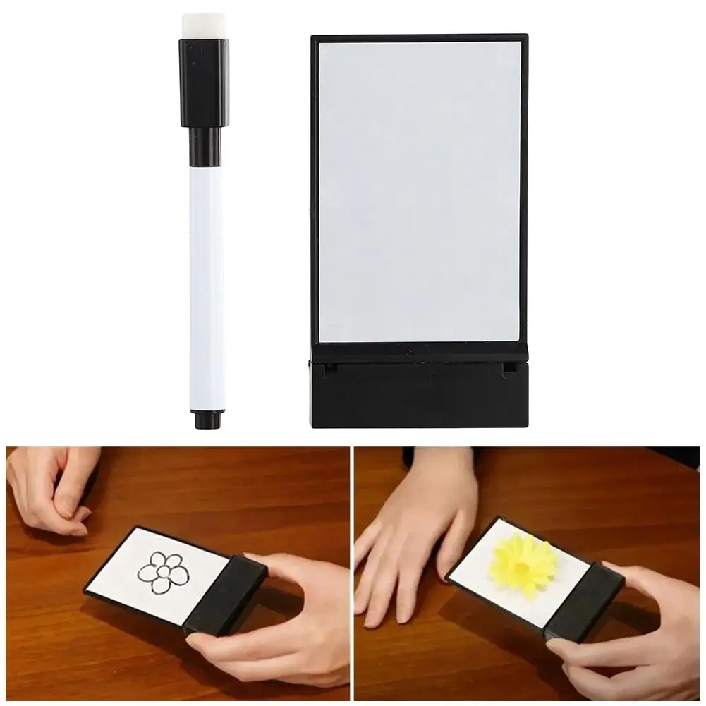 For Flick! Whiteboard Magic Tricks Flick Transforming Pad For Magician Beginner Performer Funny Magic Easy To Do Tricks