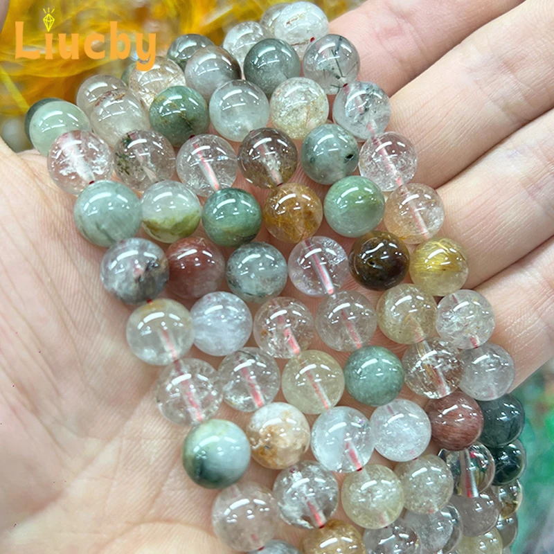 Natural Stone Color Hair Crystal Beads DIY Quality Crystal Women's Preferred Production Bracelet Necklace Perfect Match 15
