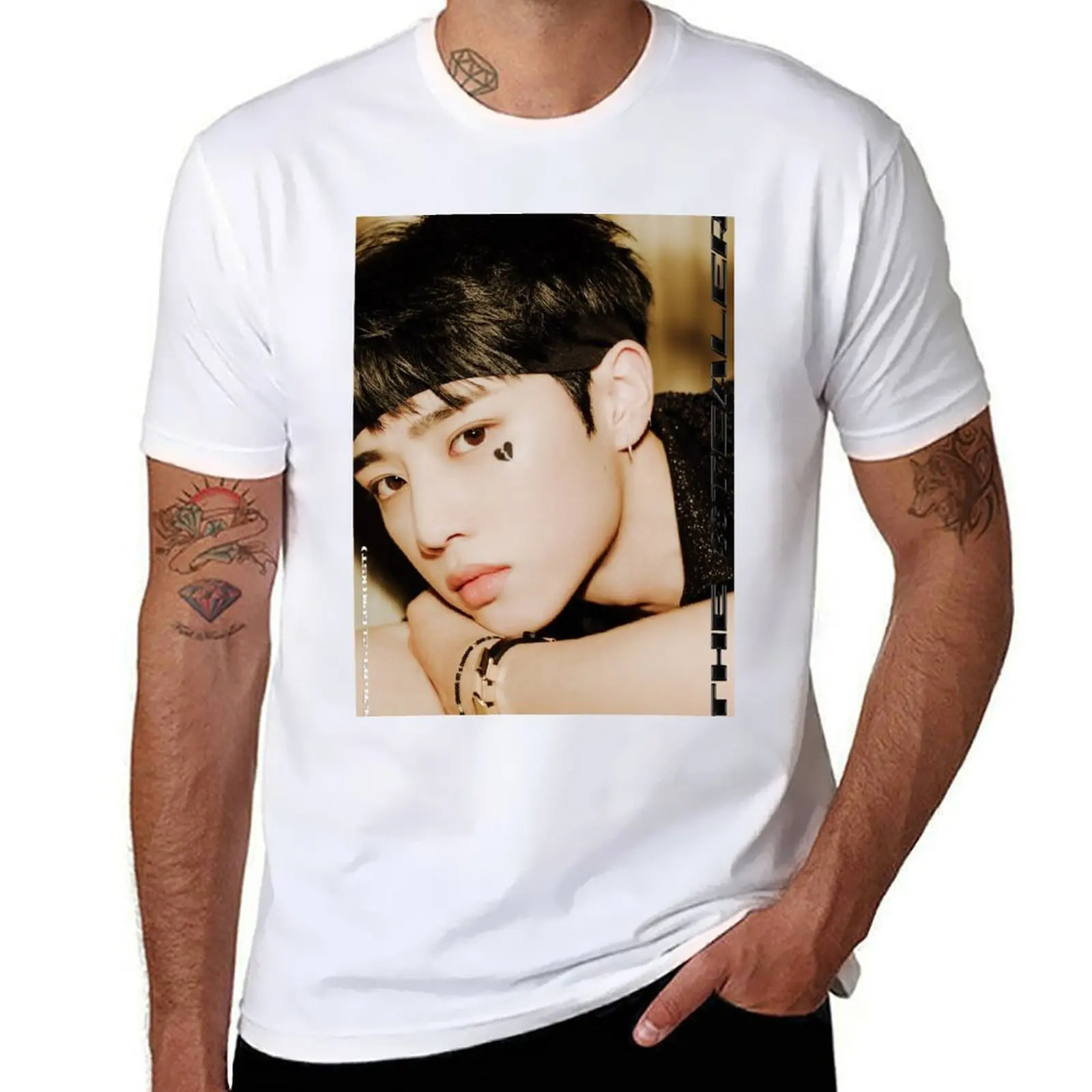 

THE BOYZ THE STEALER SUNWOO T-Shirt t shirt for man cotton t shirt man t shirt custom print T-Shirt